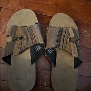 Sanuk Men's Brown Sandals